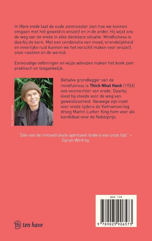 Ware vrede achterkant