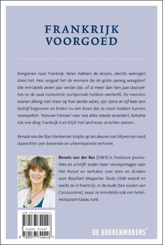 Frankrijk voorgoed achterkant