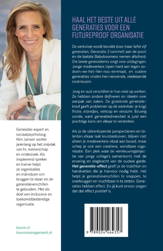 Het generatie-effect achterkant