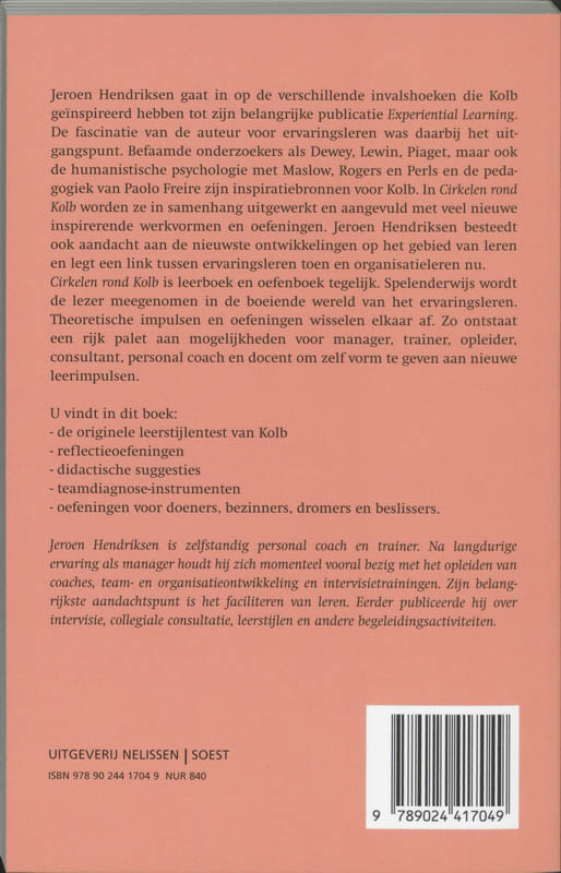 Cirkelen rond Kolb / PM-reeks Cirkelen rond Kolb / PM-reeks achterkant