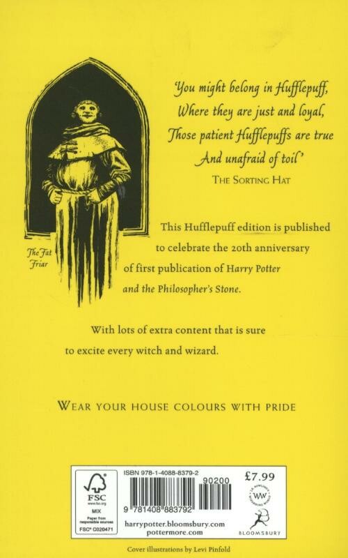 Harry Potter and the Philosopher's Stone / Harry Potter / 1 achterkant