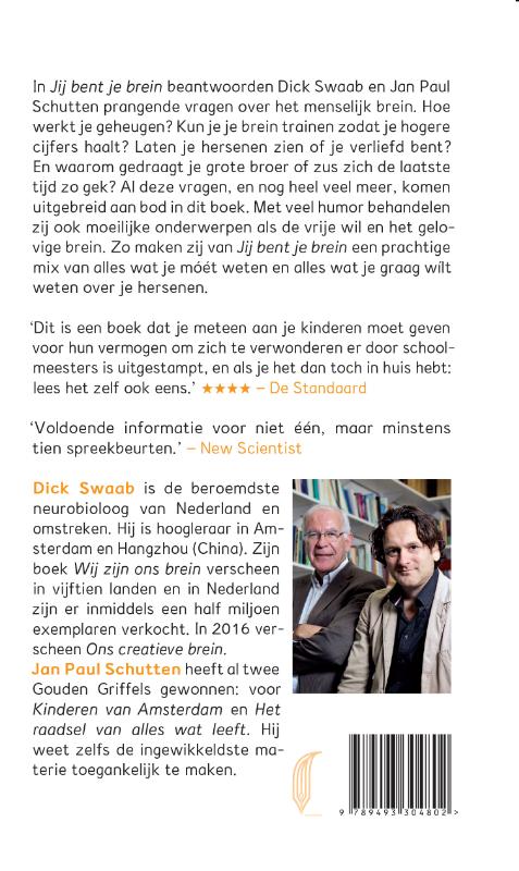 Jij bent je brein achterkant