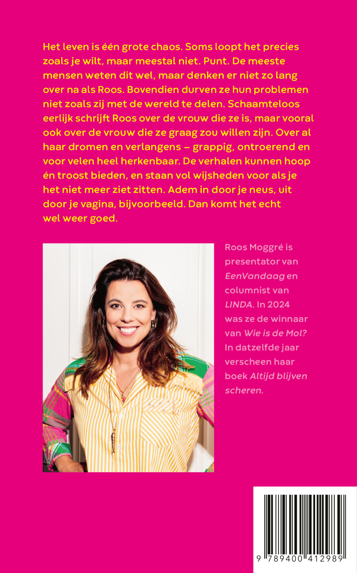 Ik slaap alleen wat minder achterkant
