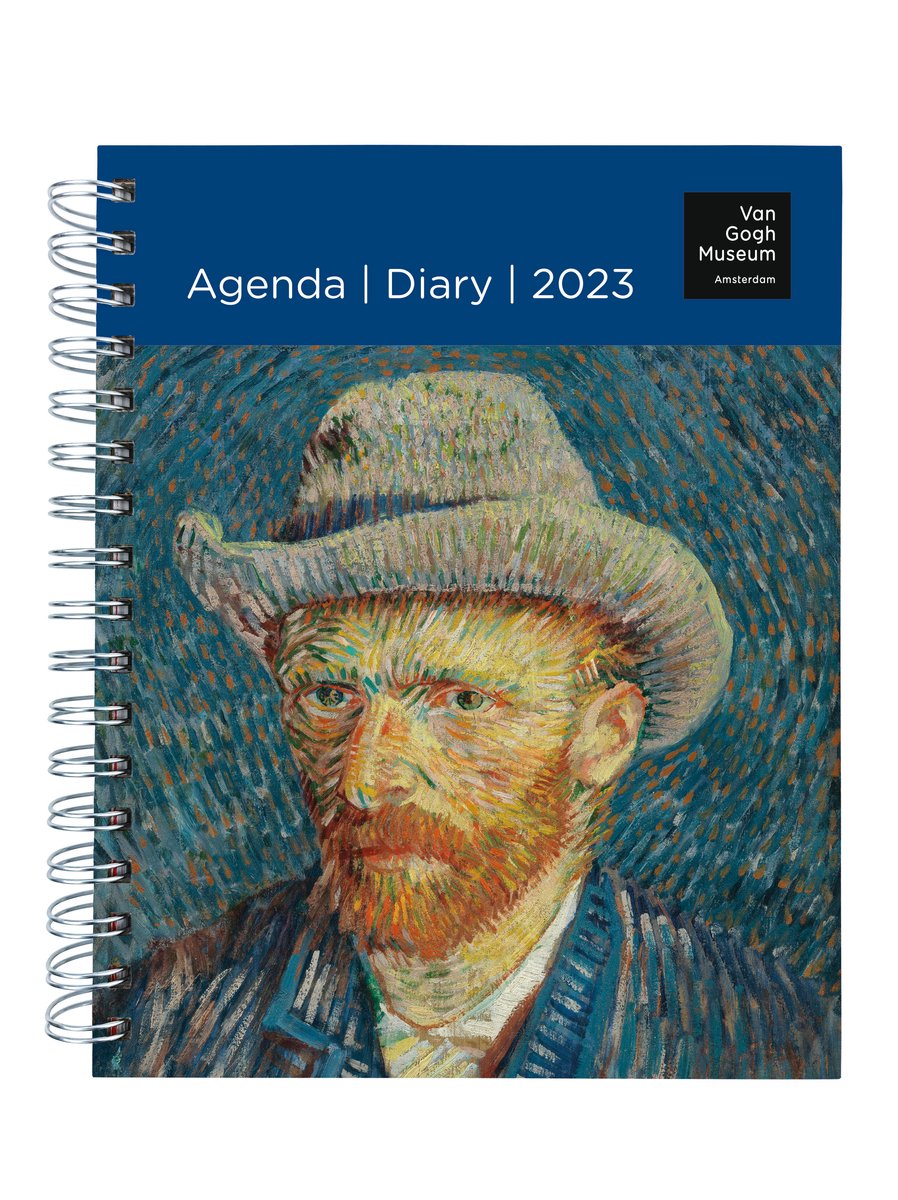 Bekking & Blitz - Weekagenda 2023 - Kunstagenda - Rijk geïllustreerd - Spiraal gebonden - Weekoverzicht op 1 pagina - Met ruimte voor notities - Voorzien van weeknummers - Met een beknopt jaaroverzicht - Vincent van Gogh weekagenda