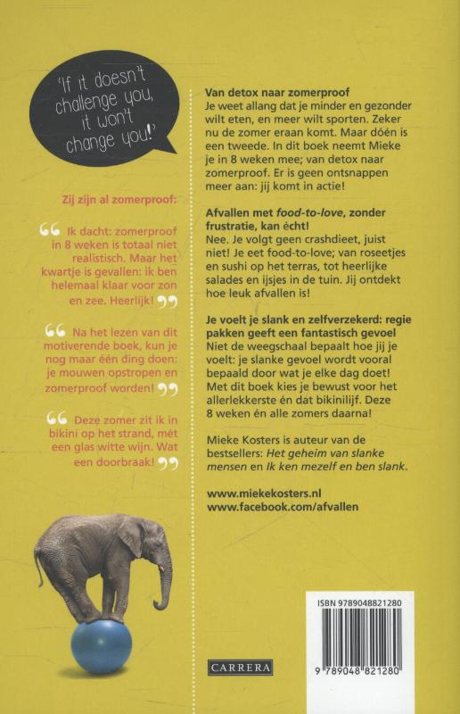 De bikini challenge De bikini challenge achterkant