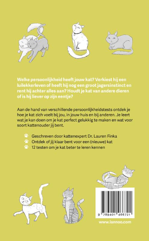 Hoe goed ken jij je kat? achterkant