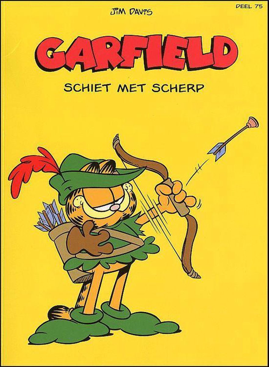 Garfield Schiet Met Scherp