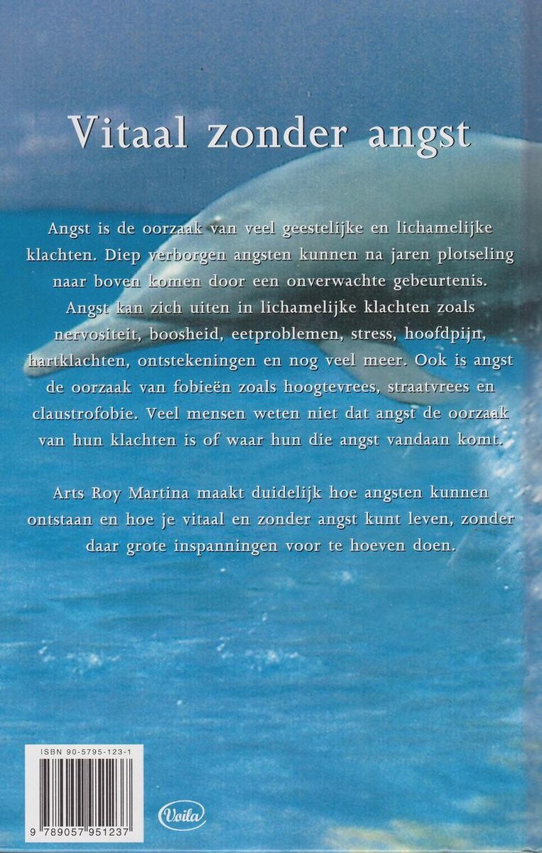 Vitaal zonder angst Vitaal zonder angst achterkant