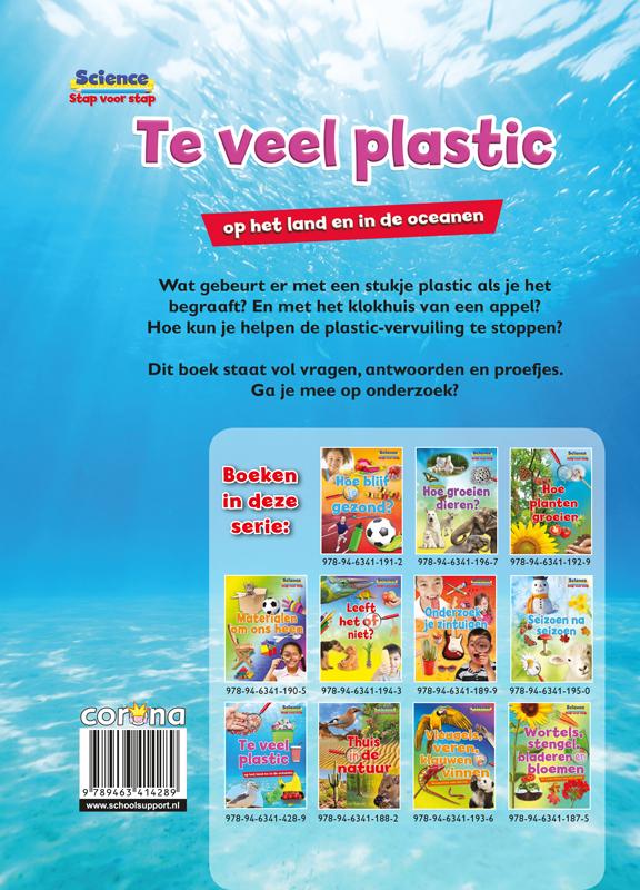 Teveel plastic / science stap voor stap achterkant