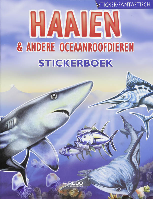 Haaien en andere oceaanroofdieren / Sticker-fantastisch