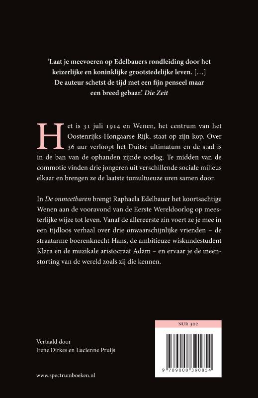 De onmeetbaren achterkant