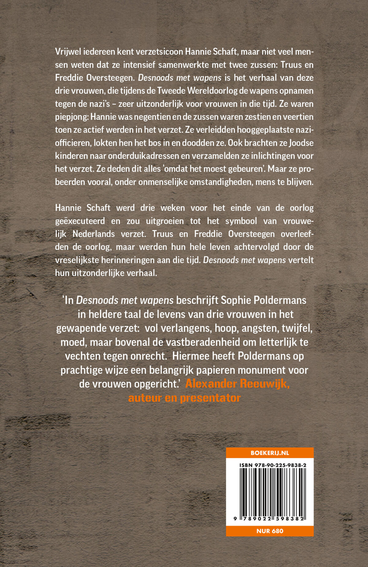 Desnoods met wapens Desnoods met wapens achterkant