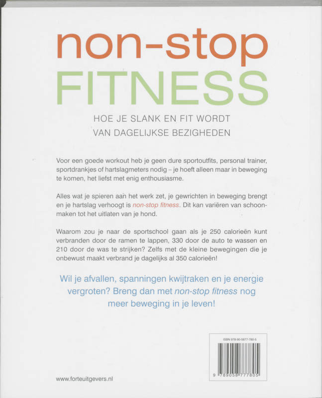 Non-Stop Fitness achterkant