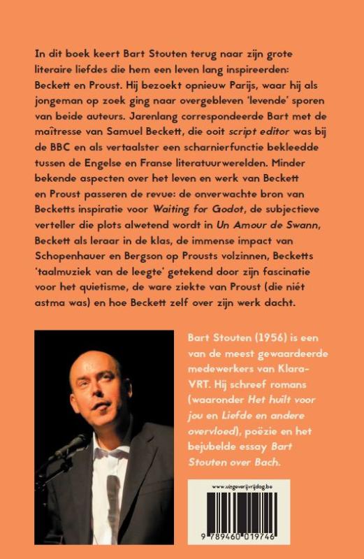 Bart Stouten over Proust en Beckett achterkant