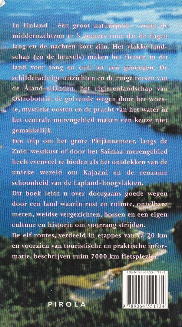 Finland, een fijn fietsland achterkant