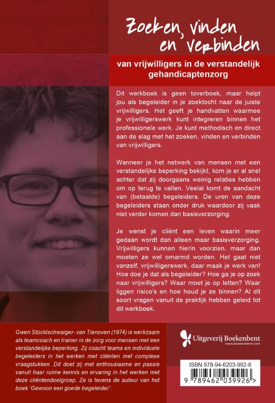 Zoeken, vinden en verbinden van vrijwilligers in de verstandelijk gehandicaptenzorg achterkant
