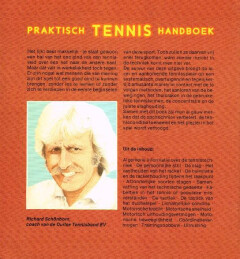 Praktisch tennis handboek achterkant