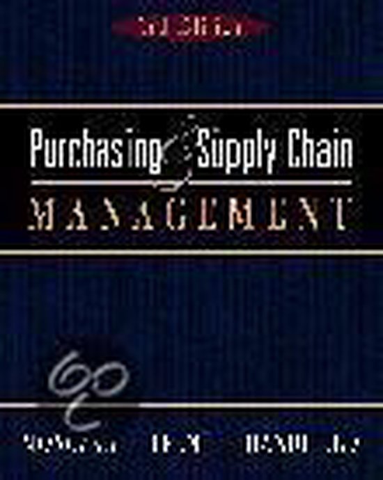 Purchasing And Supply Chain Management with Infotrac