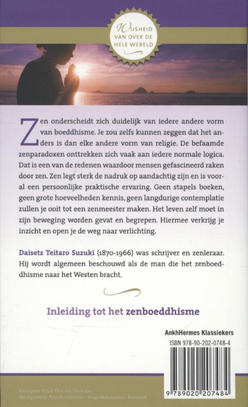 Inleiding tot het zen-boeddhisme / AnkhHermes Klassiekers achterkant