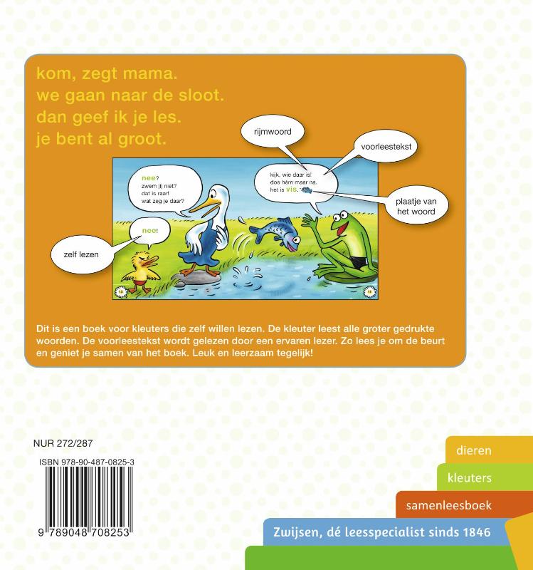 Nee, nee, nee! / Kleuters samenleesboek Nee, nee, nee! / Kleuters samenleesboek achterkant