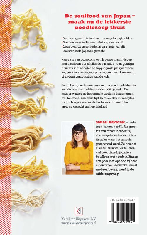 Ramen Otaku achterkant