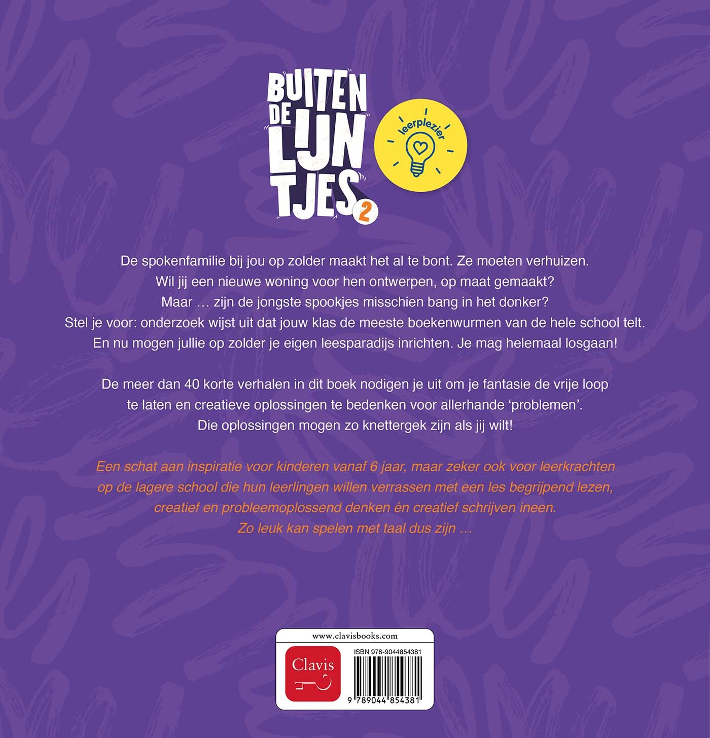 Buiten de lijntjes 2 / Buiten de lijntjes / 2 achterkant