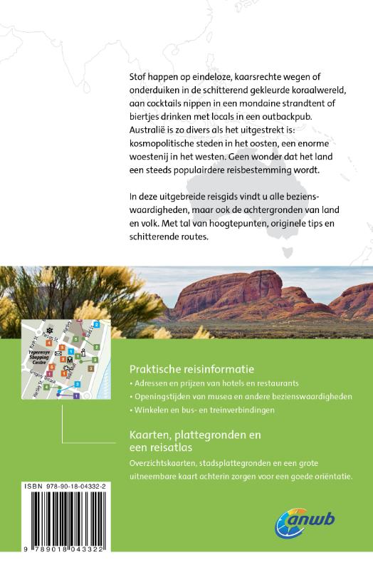 Australië / ANWB Wereldreisgids achterkant