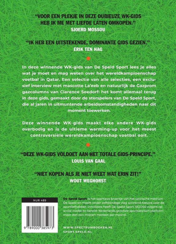 De Speld Sport winnende WK-gids De Speld Sport winnende WK-gids achterkant