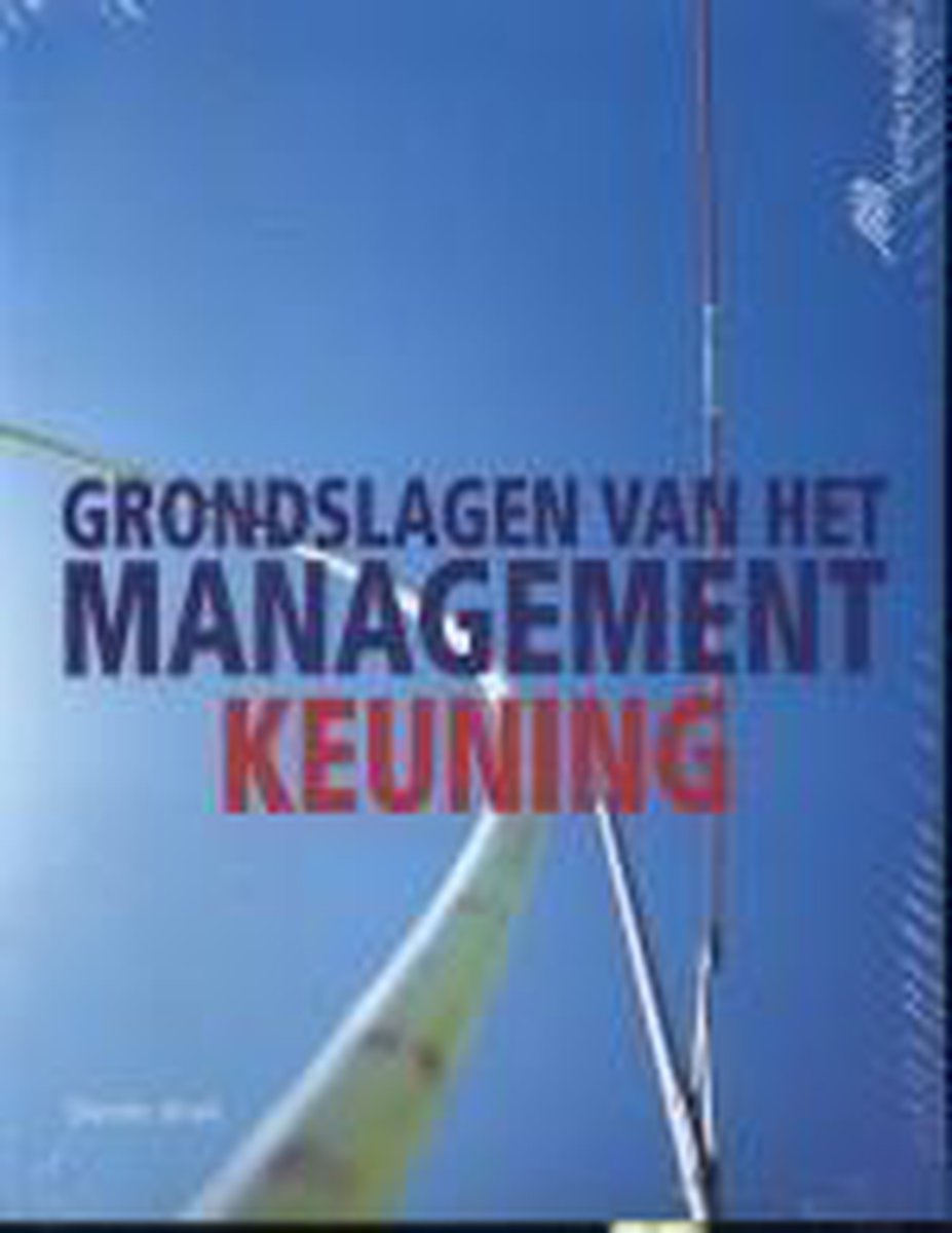 Grondslagen Van Het Management