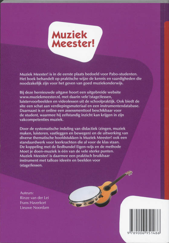 Muziek Meester! achterkant