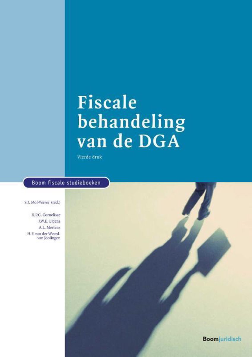 boekenbalie_9789462901582_cover Fiscale behandeling van de DGA / Boom fiscale studieboeken