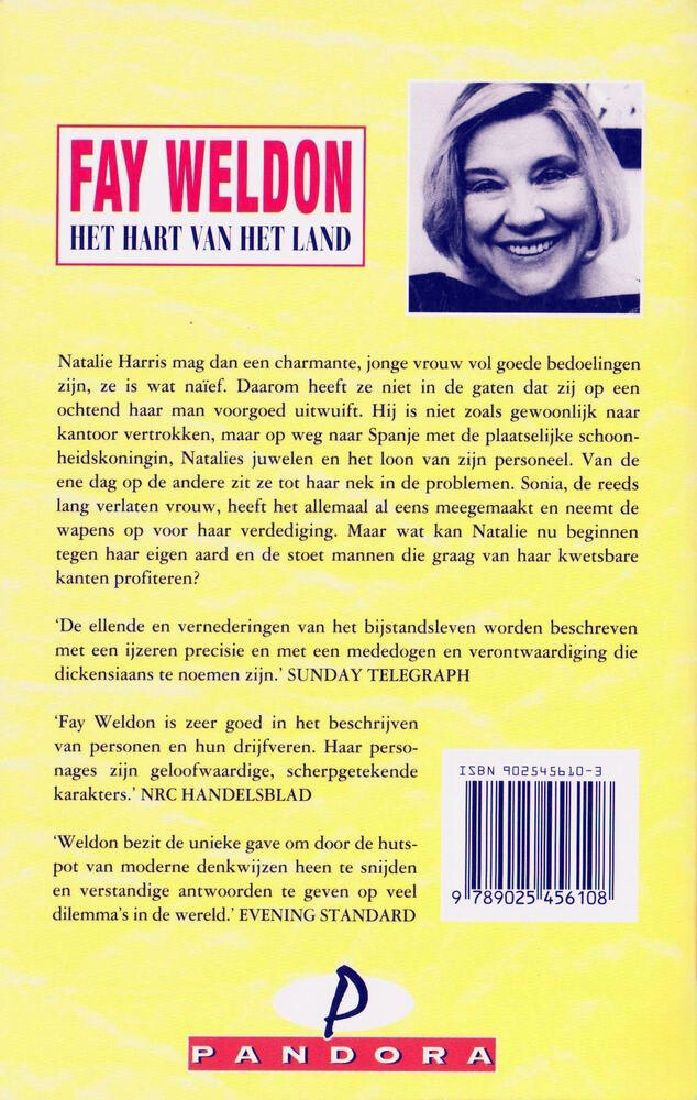 Het hart van het land achterkant
