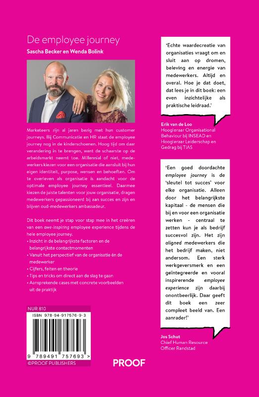 De employee journey De employee journey achterkant