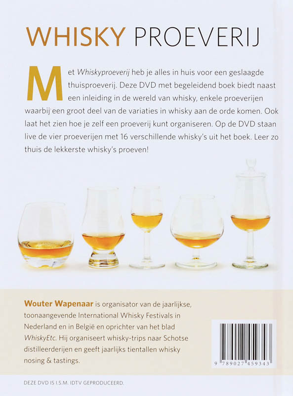 Whiskyproeverij Met Dvd achterkant