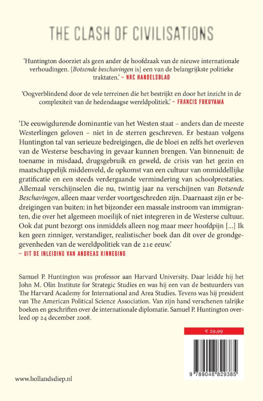 Botsende beschavingen achterkant