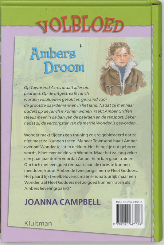 Ambers droom / Volbloed achterkant