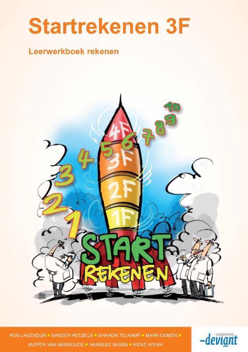 Startrekenen 3F - Leerwerkboek rekenen