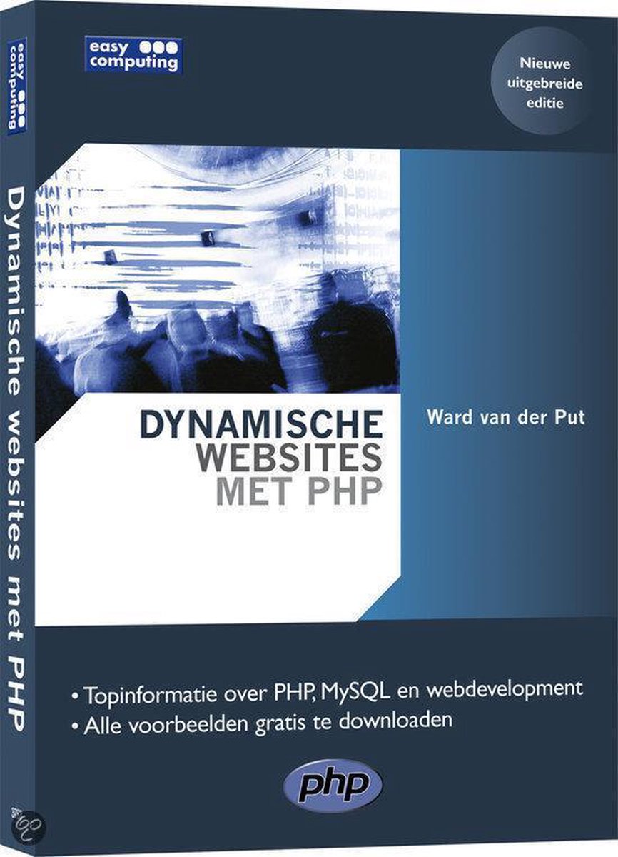 boekenbalie_9789045637631_cover DYNAMISCHE WEBSITES met PHP - 2de editie