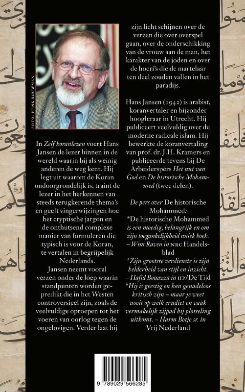 Zelf koranlezen Zelf koranlezen achterkant