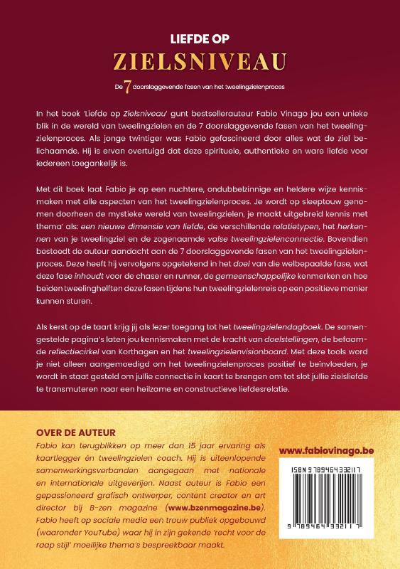 Liefde op zielsniveau Handboek achterkant