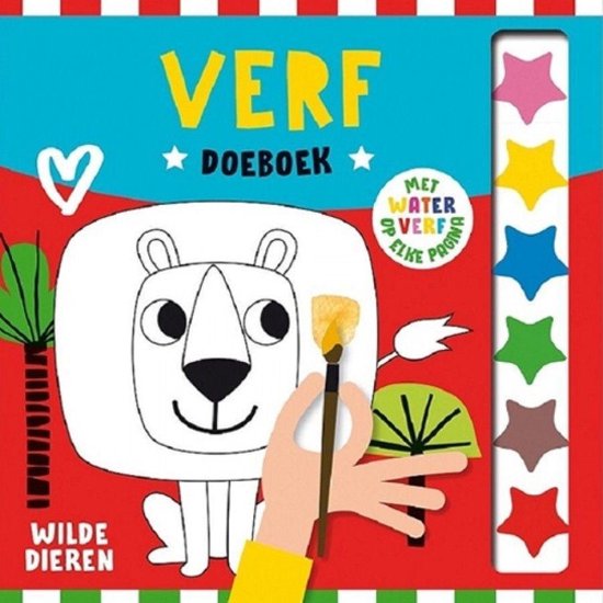 Doeboek Verf - Wilde Dieren