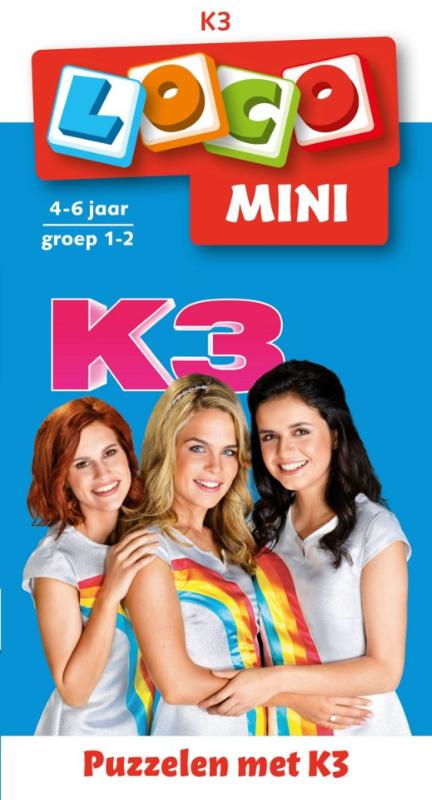 Loco mini puzzelen met K3 (boekje) / Loco Mini