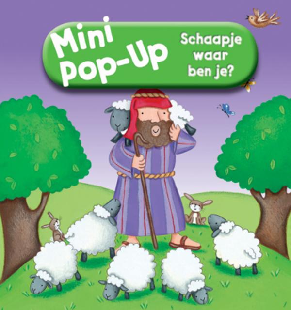 boekenbalie_9789033833106_cover Mini pop-up  -   Schaapje waar ben je?