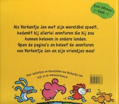 De wereld rond met Varkentje Jan achterkant