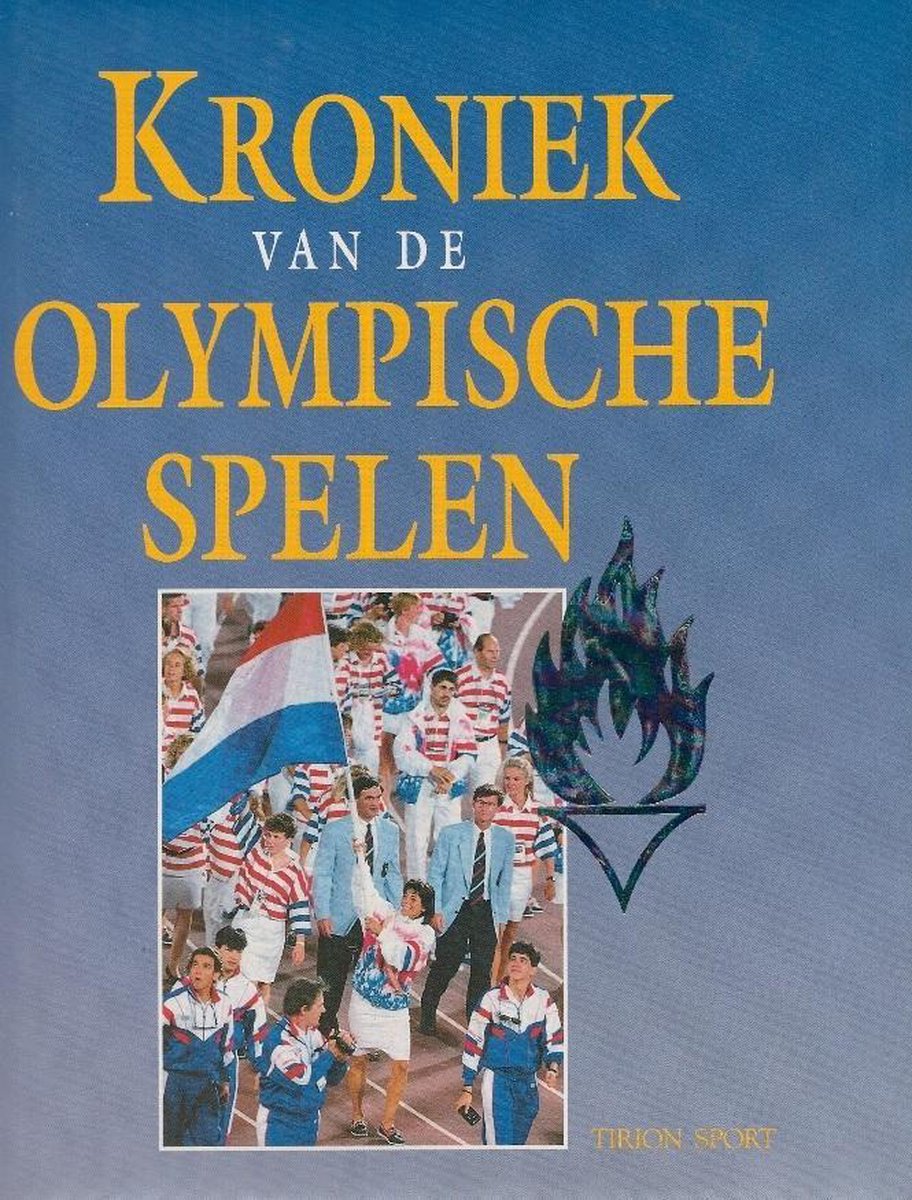 boekenbalie_9789051213546_cover KRONIEK VAN DE OLYMPISCHE SPELEN