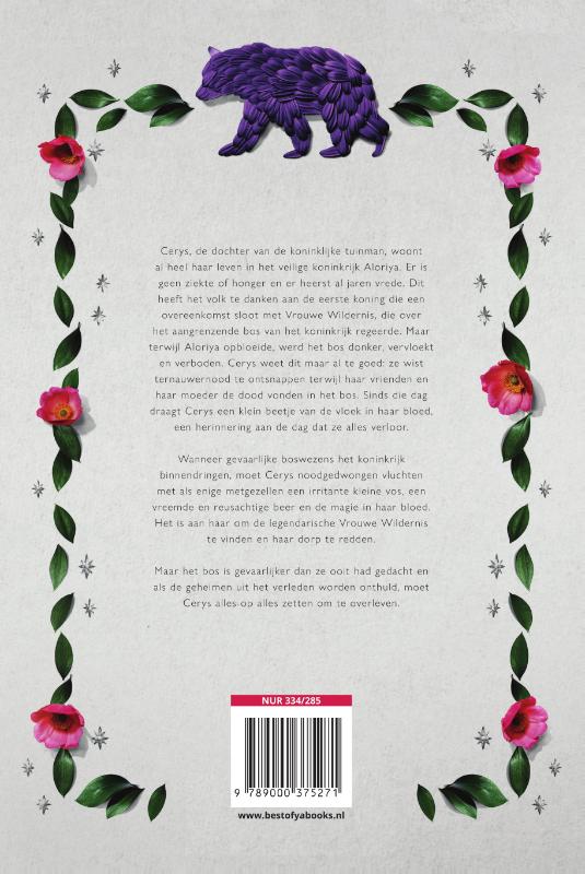 Tussen de beesten en wilde rozen Tussen de beesten en wilde rozen achterkant