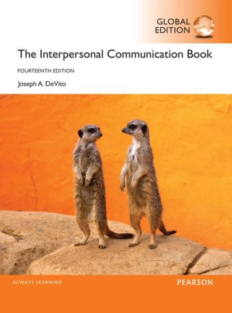 boekenbalie_9781292099996_cover The Interpersonal Communication Book, Global Edition