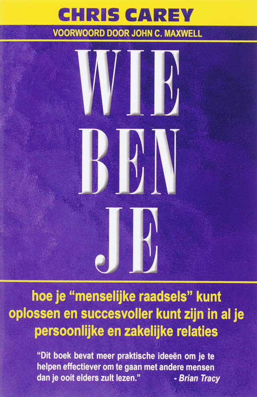 Wie ben je