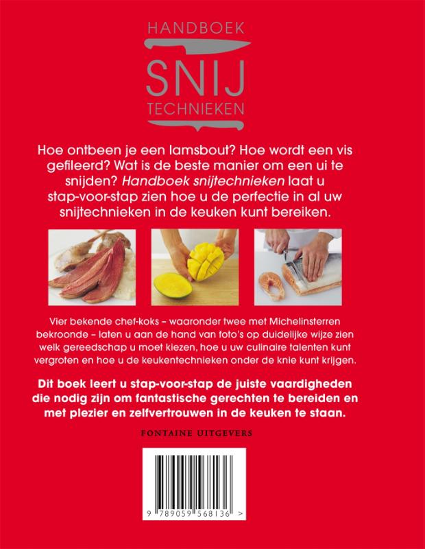 Handboek snijtechnieken achterkant