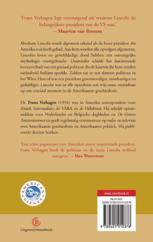 Lincoln / American Giants Lincoln / American Giants achterkant